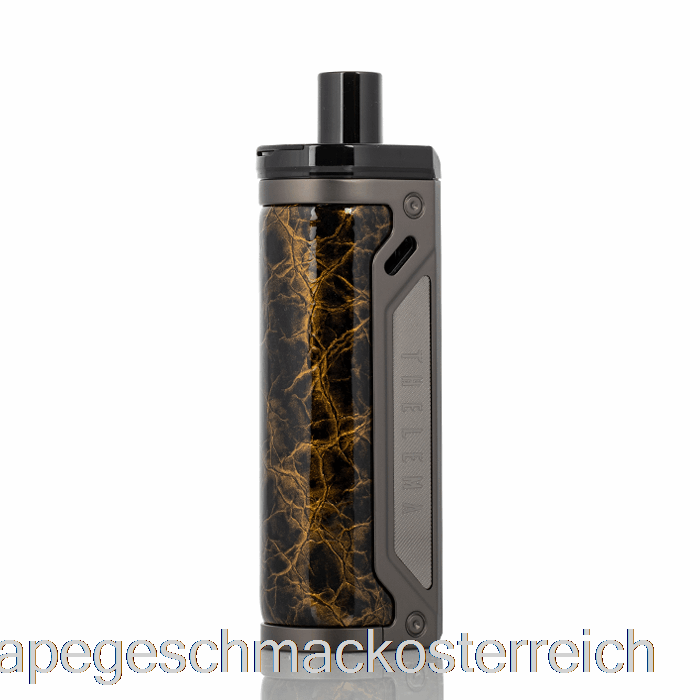 Lost Vape Thelema 80 W Pod Mod Kit Gunmetal / Glänzendes Leder Vape-Geschmack